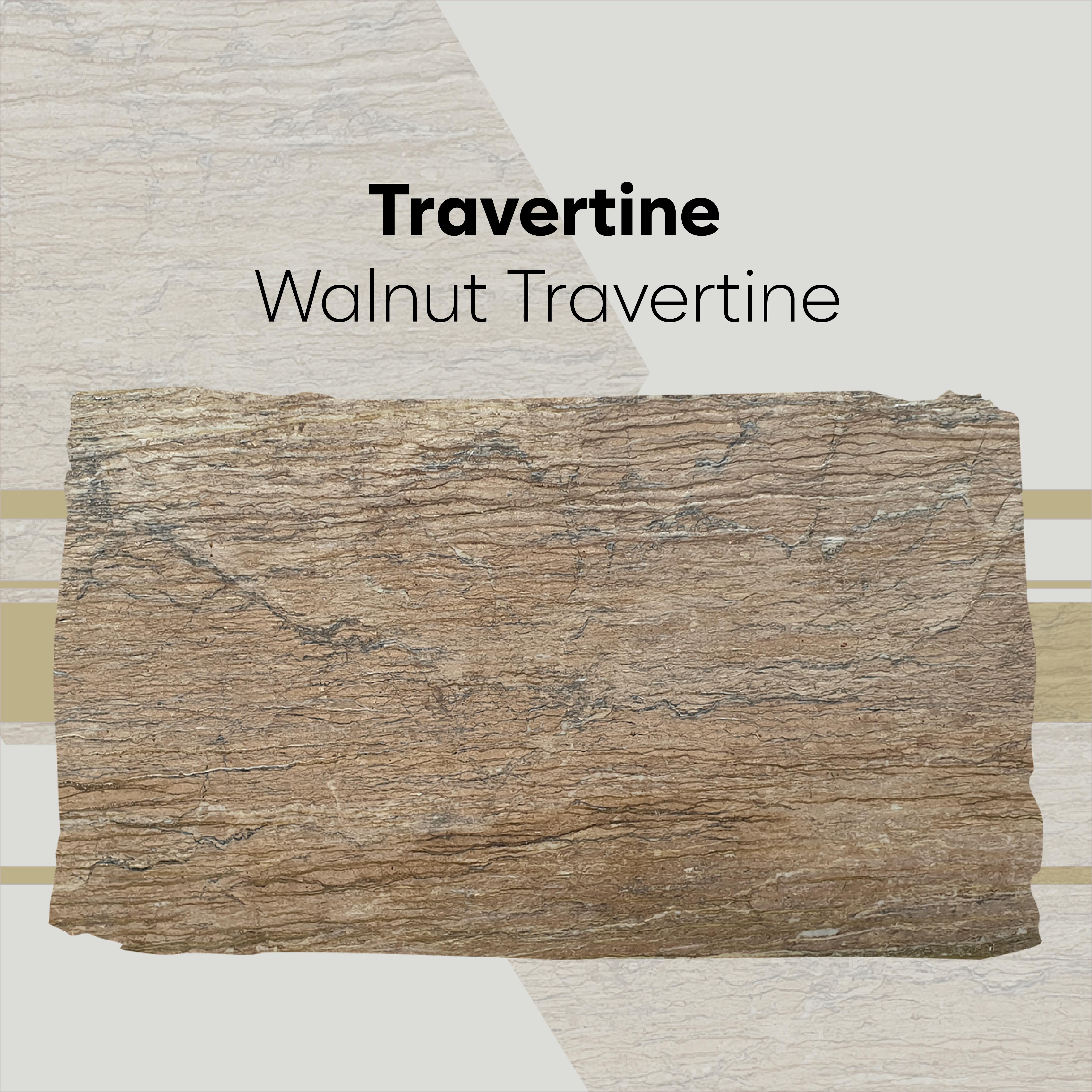 Walnut Travertine